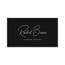 Elegante tarjeta de presentación de guiones modern