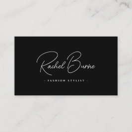 Elegante tarjeta de presentación de guiones modern