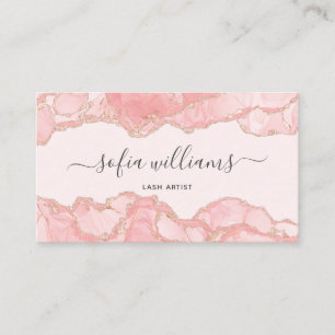 Elegante tarjeta de presentación moderna Rubor de 