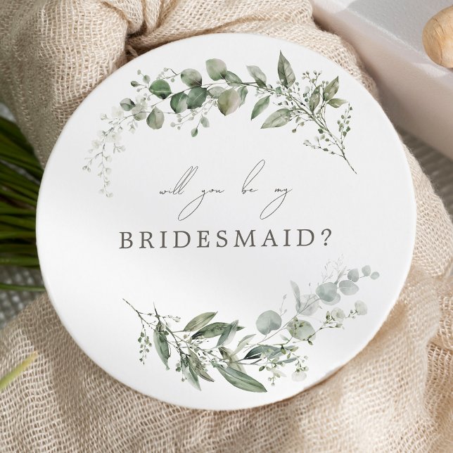 Elegante tarjeta de propuesta de Boda botánico de  (Subido por el creador)