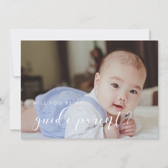 Elegante tarjeta de propuesta primaria Guía de cal (Anverso)