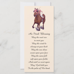 Elegante tarjeta de servicio conmemorativo