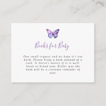 Elegante tarjeta de solicitud de Baby Shower para 