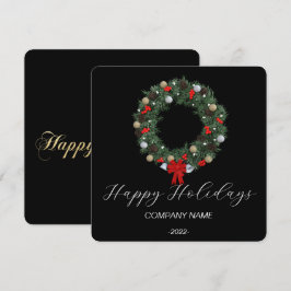 Elegante tarjeta de vacaciones acuáticas