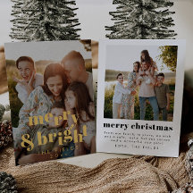 Elegante tarjeta de vacaciones de fotografía moder