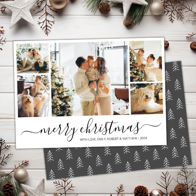 Elegante tarjeta de vacaciones para Navidades de C (Subido por el creador)