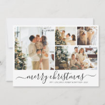 Elegante tarjeta de vacaciones para Navidades de g