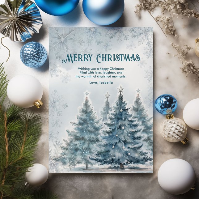 Elegante tarjeta de vacaciones para Navidades de i (Subido por el creador)