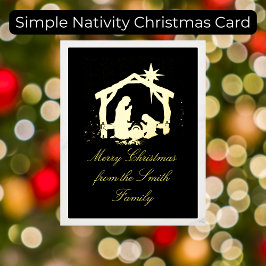 Elegante tarjeta de vacaciones para Navidades de l