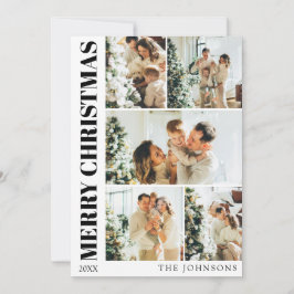 Elegante tarjeta de vacaciones para Navidades de t