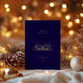 Elegante tarjeta de vacaciones para Navidades Mini