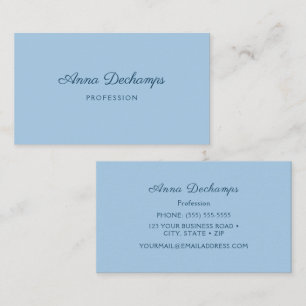 Elegante tarjeta de visita