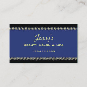 Elegante tarjeta de visita