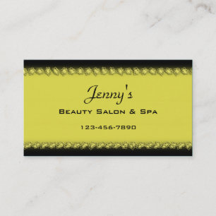 Elegante tarjeta de visita