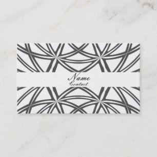 Elegante tarjeta de visita
