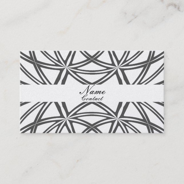 Elegante tarjeta de visita (Anverso)