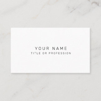 Elegante tarjeta de visita