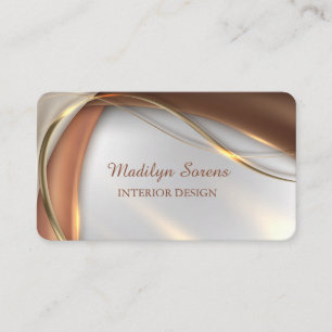 Elegante tarjeta de visita