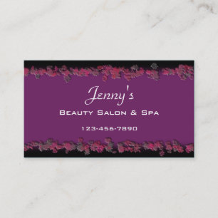 Elegante tarjeta de visita