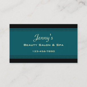 Elegante tarjeta de visita