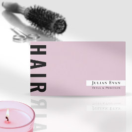 Elegante tarjeta de visita con estilo de estilo ne