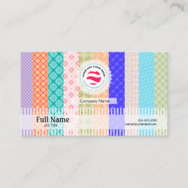 Elegante tarjeta de visita con QR - Descargo