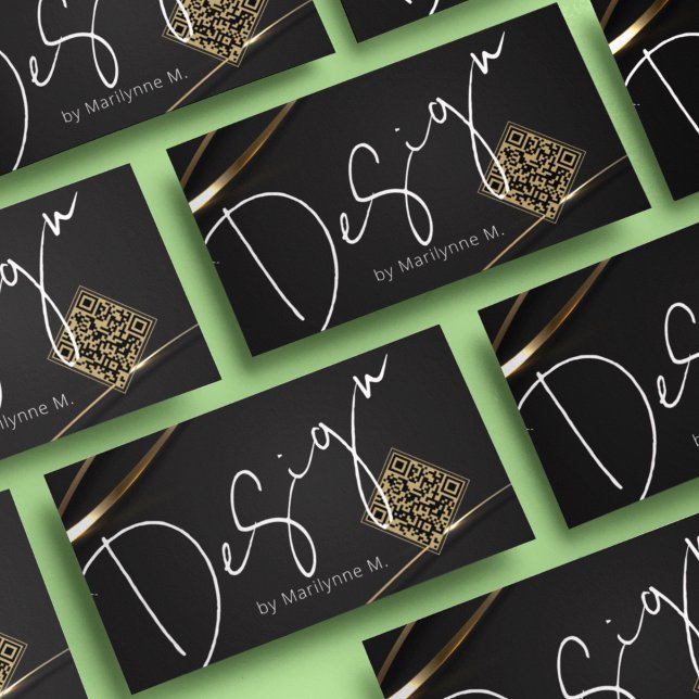 Elegante tarjeta de visita de diseño con encanto G (Subido por el creador)