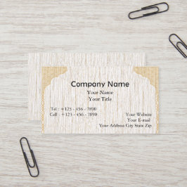 Elegante tarjeta de visita de inspiración islámica