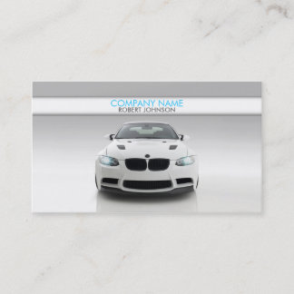 Elegante tarjeta de visita para automóviles