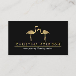 Elegante tarjeta de visita para el planificador de