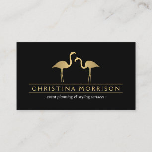 Elegante tarjeta de visita para el planificador de