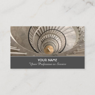 Elegante tarjeta de visita para expertos en escala