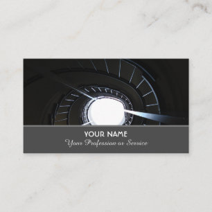 Elegante tarjeta de visita para expertos en escale