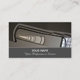 Elegante tarjeta de visita para expertos en escale