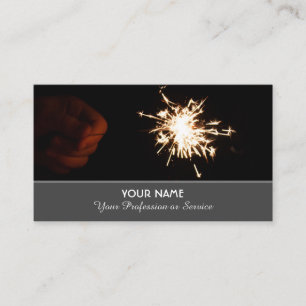 Elegante tarjeta de visita para expertos en servic