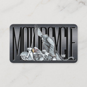 Elegante tarjeta de visita para motocicletas