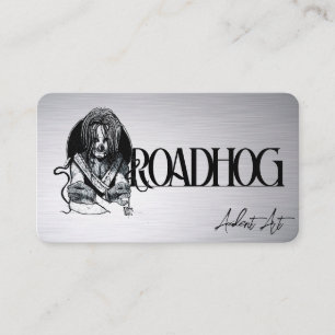 Elegante tarjeta de visita para motocicletas