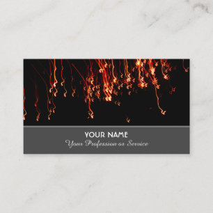 Elegante tarjeta de visita para servicios de espum