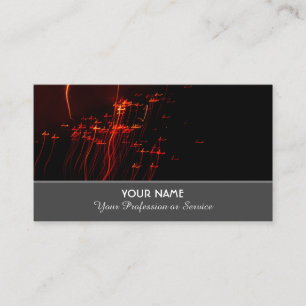 Elegante tarjeta de visita para servicios de espum