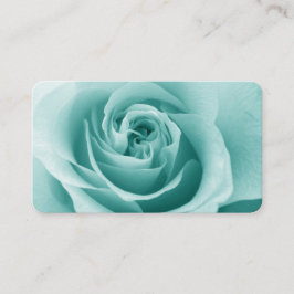 Elegante tarjeta de visita Rosa turquesa