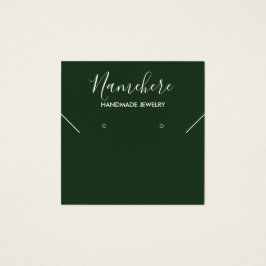 Elegante tarjeta de visualización de anillo de air