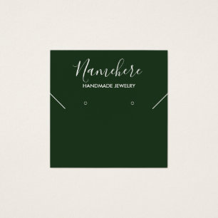 Elegante tarjeta de visualización de anillo de air