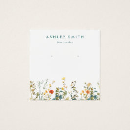 Elegante Tarjeta de visualización de canto de camp