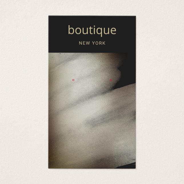 Elegante tarjeta de visualización de ganancia en b (Frente)