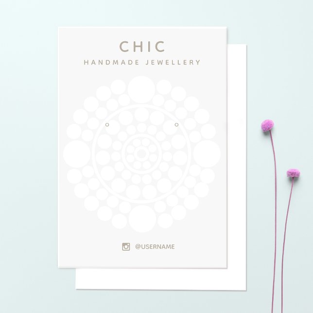 Elegante tarjeta de visualización de giro en forma (Subido por el creador)