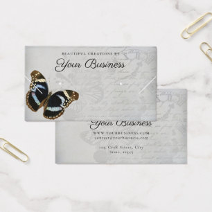 Elegante tarjeta de visualización de joyas horizon