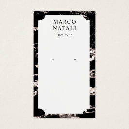 Elegante tarjeta de visualización de la corona de 