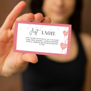 Elegante tarjeta de visualización de la ducha de n