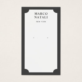 Elegante tarjeta de visualización de la inclinació