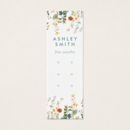 Elegante Tarjeta de visualización de múltiples flo